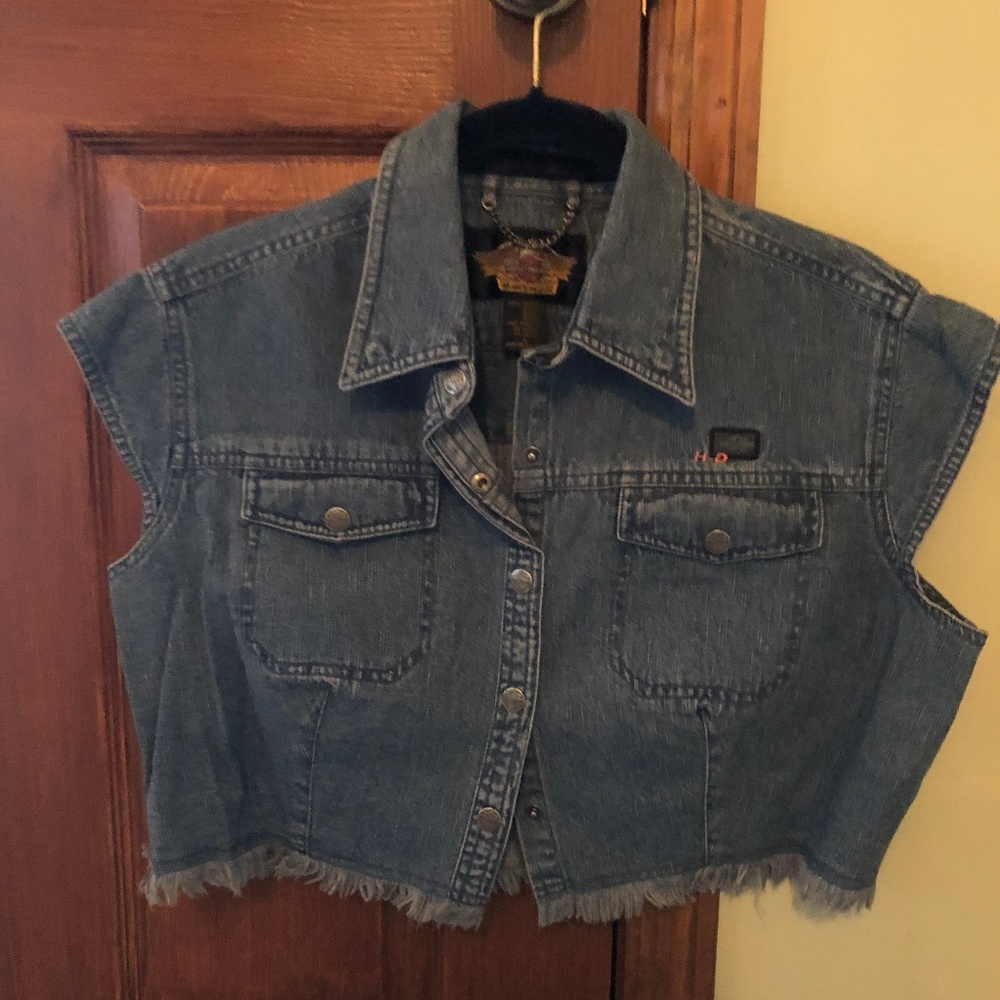 Harley Davidson Jean Vest